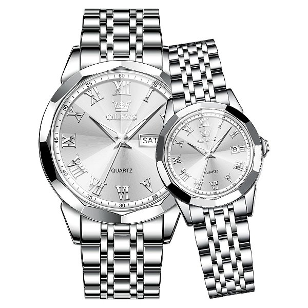 Relógio Feminino OLEVS TASUO-S-GL9990GB-BB