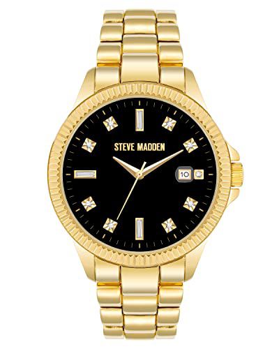 Relógio Feminino Steve Madden SM/1072BKGB