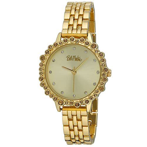 Relógio Feminino Bob Mackie BM4005YG