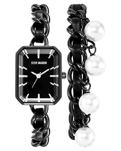 Relógio Feminino Steve Madden SM/1077BKST