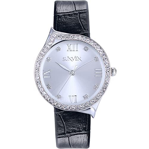 Relógio Feminino SUNVEN L6802-BlackW