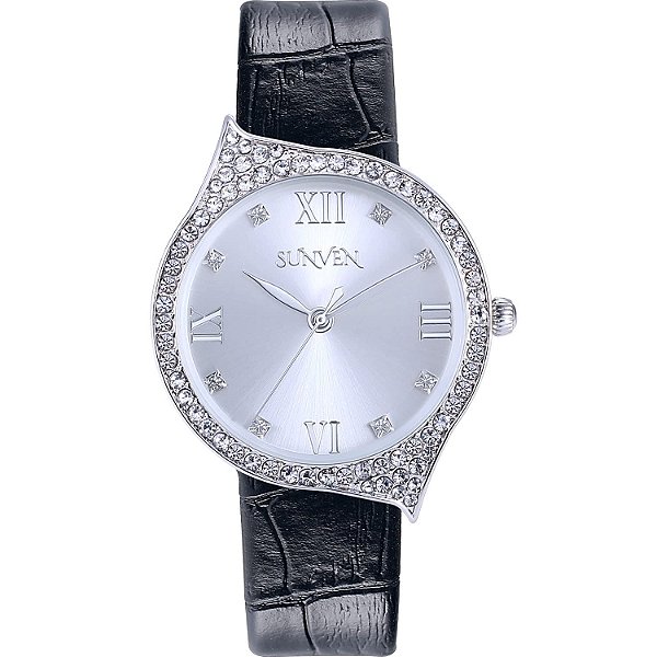 Relógio Feminino SUNVEN L6801-BlackW