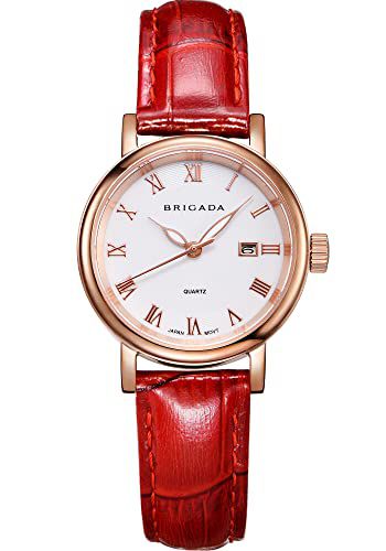Relógio Feminino BRIGADA BJD-S30090L-RoseGoldRed