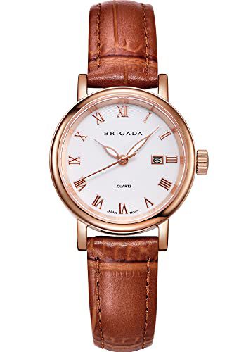 Relógio Feminino BRIGADA BJD-S30090L-RoseGoldBrown