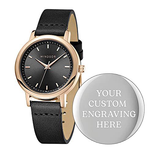 Relógio Feminino Windsor Watches SOPHIA.BLK.001