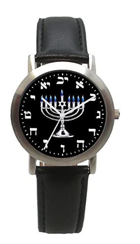 Relógio Feminino Hebrew Time BYO-1209-HEB-B-B-M