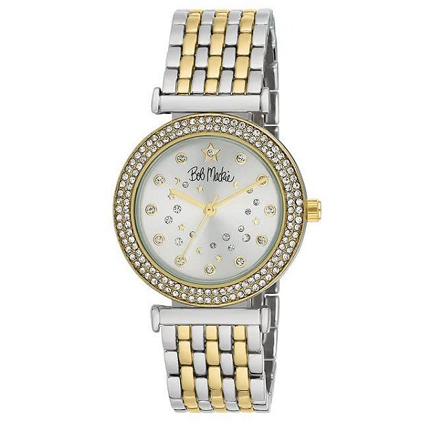 Relógio Feminino Bob Mackie BM4013TT