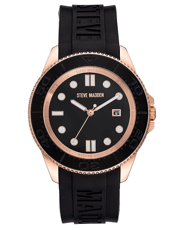 Relógio Feminino Steve Madden SM/1044BKRG