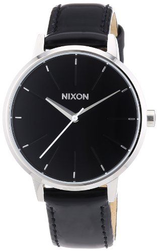 Relógio Feminino NIXON Kensington Leather Black Patent