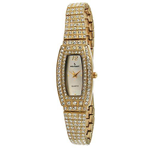 Relógio Feminino PP Peugeot 1912GLD