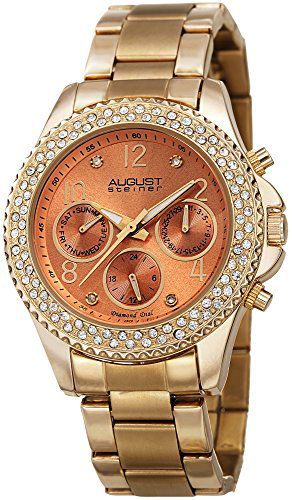 Relógio Feminino August Steiner AS8136YGOR