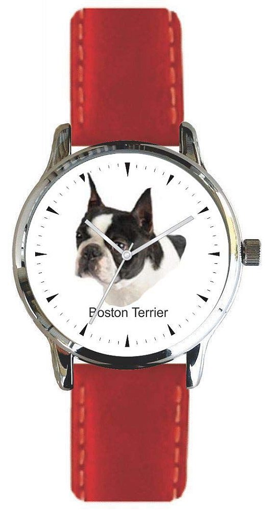 Relógio Feminino Canine Time Boston Terrier