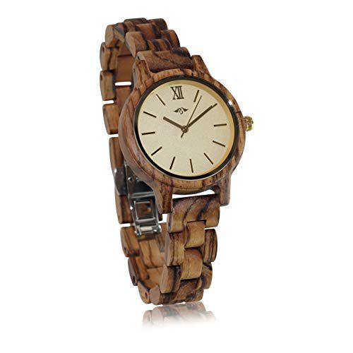 Relógio Feminino Angie Wood Creations W045