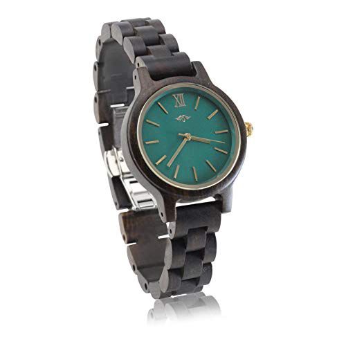 Relógio Feminino Angie Wood Creations W046