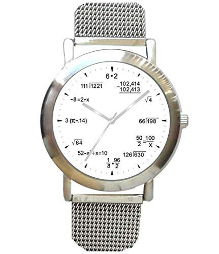 Relógio Feminino Math Time BYO-1211-PQ-W-M