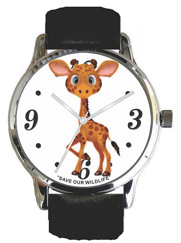 Relógio Feminino Save Our Wildlife Giraffe