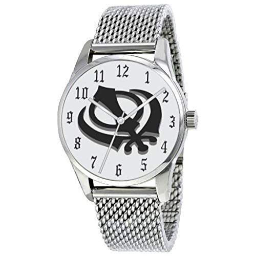 Relógio Feminino Inspirational Time Sikh Khanda Silver