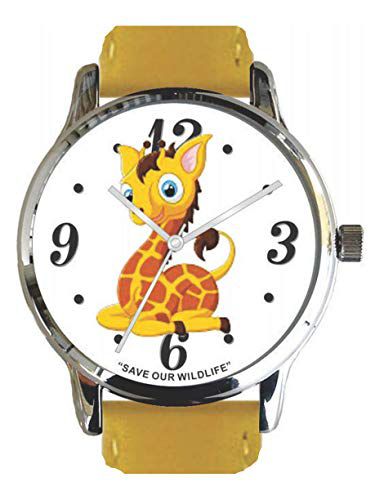 Relógio Feminino Save Our Wildlife Giraffe-Sitting