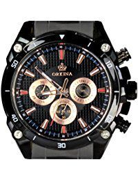 Relógio Feminino ORKINA PO015-S-Black/Black