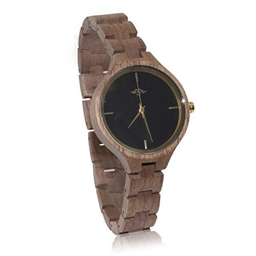 Relógio Feminino Angie Wood Creations W049