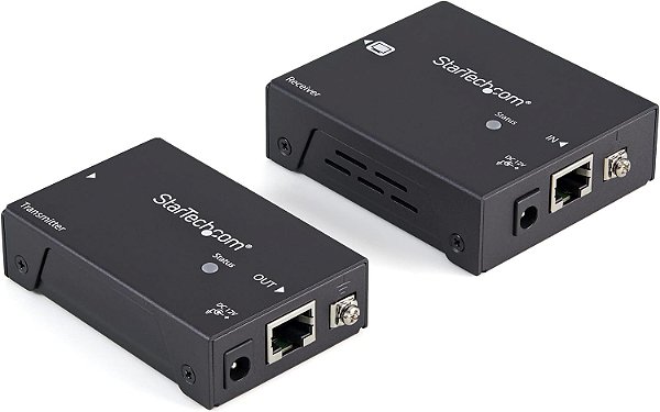 Estender StarTech.com 330 ft. (100 m) HDMI sobre CAT5e / CAT6 - Extensor HDMI sobre CAT5e - Extensor HDBaseT - 4K30 - Extensor de Vídeo HDMI (ST121HDBTPW)