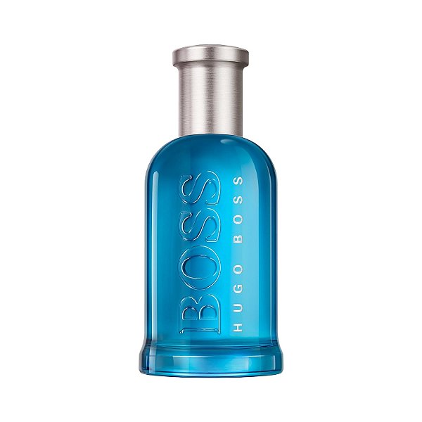 Hugo Boss Engarrafado Pacific Eau de Toilette para Homens - Notas de Essência de Limão, Acordo de Coco, Cypress e Sândalo