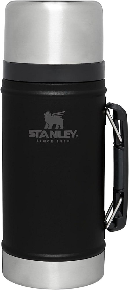 Pote de comida grande isolado a vácuo Stanley, pote de comida de aço inoxidável 18/8 para alimentos frios e quentes, termos de sopa com tampa à prova de vazamentos que também funciona como copo, pote de comida