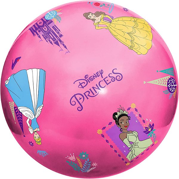 Bola Super Saltitante de 20 polegadas Hedstrom com Bomba, Princesas da Disney, 54-0705BX