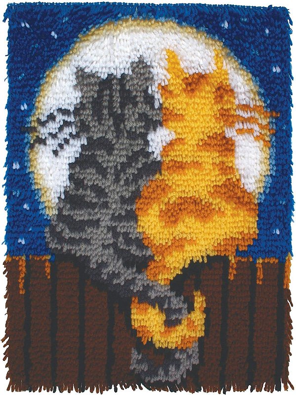 Fio de gancho de trava Wonderart, Lua Meow Fio de Gancho de Trava Wonderart, Lua Meow