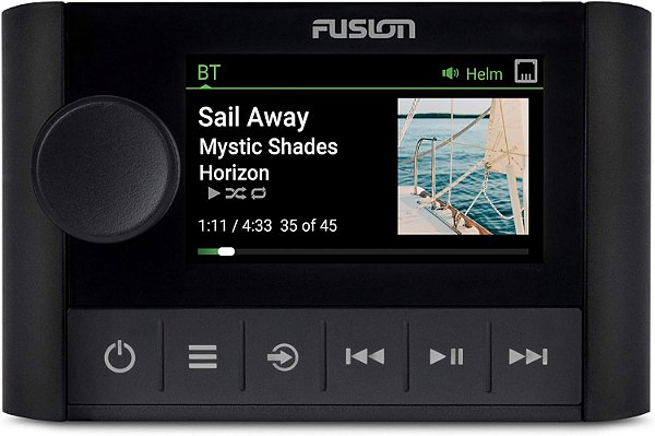 Controle remoto com fio Garmin Fusion Apollo MS-ERX400 Marine, com Ethernet, uma marca da Garmin.