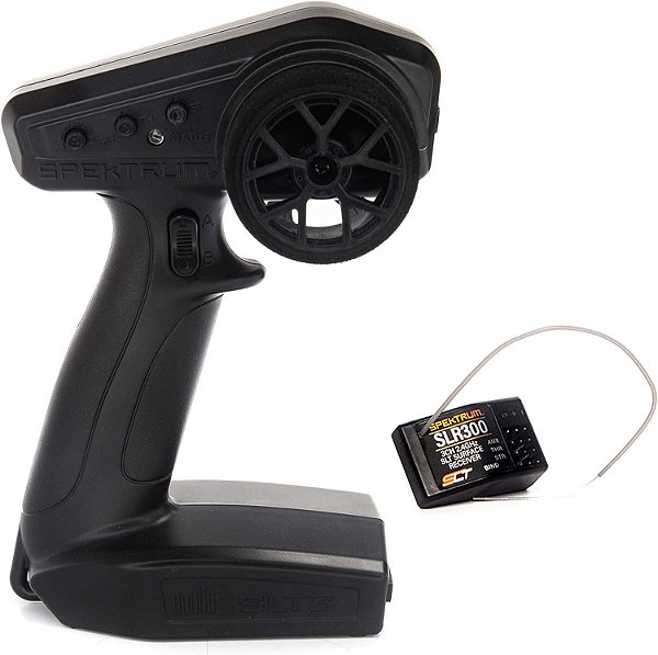 Transmissor Spektrum SLT3 de 3 canais com receptor SLR300, SPMSLT350