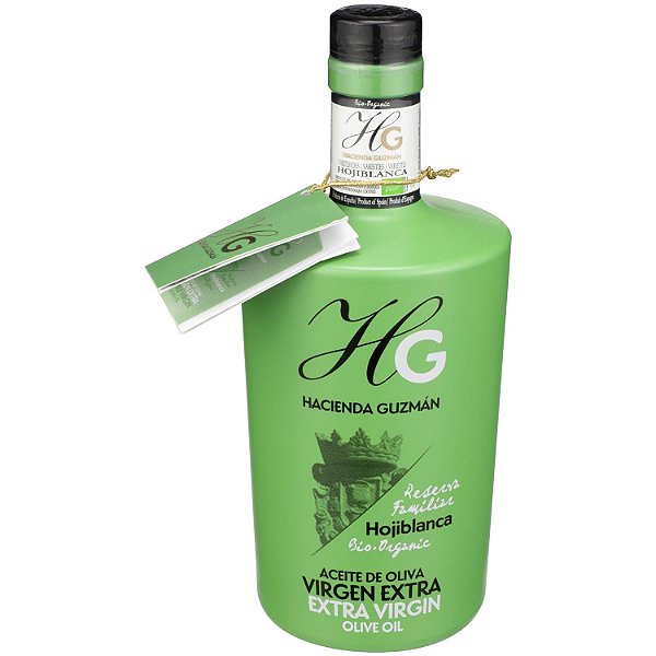 Azeite de Oliva Extra Virgem Orgânico HACIENDA GUZMAN Hojiblanca, 16.9 FL OZ