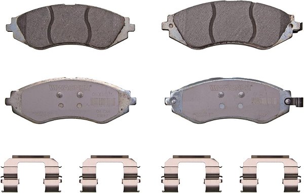 Conjunto de Pastilhas de Freio a Disco Premium de Cerâmica Wagner Brake OEX OEX1035