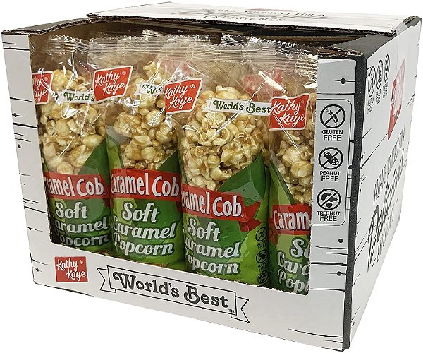 Pipoca de Caramelo da Kathy Kaye Foods (Pack com 16 unidades)