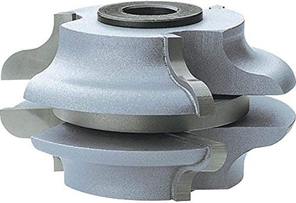 Conjunto de porta de interior com estilo e trilho Roman Carbide DC2166 Ogee, furação de 3/4 polegadas