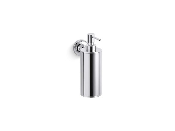 Distribuidor de Sabonete/Loção de Montagem na Parede Kohler K-14380-2MB Purist, em Latão Escovado Vibrante Moderne
