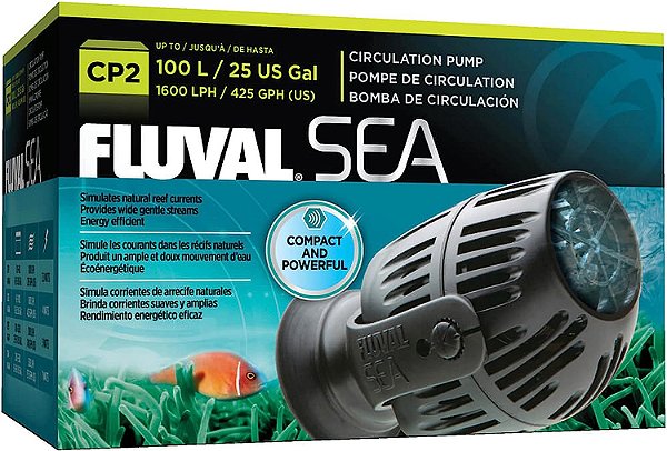 Bomba de Circulação Fluval Sea CP2 para Aquários de Água Doce e Salgada, 14346