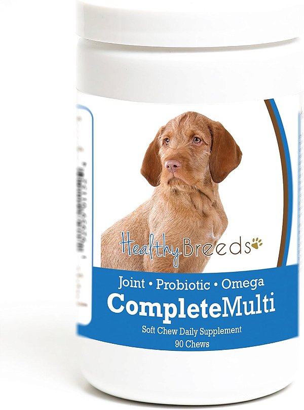 Saúde Raças Wirehaired Vizsla Tudo em Um Multivitamínico Mastigável 90 Comprimidos