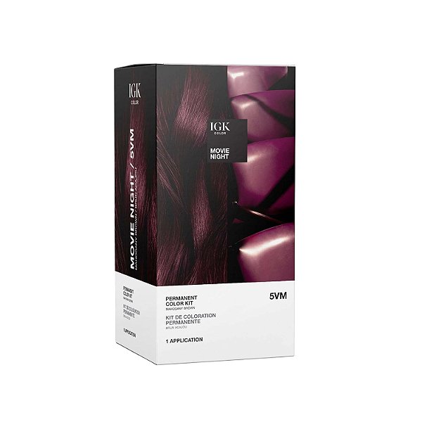 Kit de Cor Permanente IGK | Aplicação Fácil + Fortalecimento + Brilho | Vegano + Livre de Crueldade + Livre de Amônia | Tons Brilhantes de Cores Fantasia