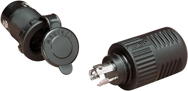 Tomada e Plugue Marinco 3 Wire ConnectPro, 12VCP