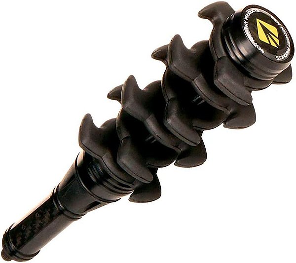 NOVOS PRODUTOS DE ARCO E FLECHA Estabilizador de arco Apache Stealth 8 para caça com arco, preto