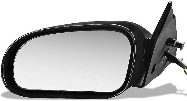 Espelho de porta do lado esquerdo com estilo de fábrica, powered+heated, compatível com Talon 95-98 / Eclipse 95-99 da DNA Motoring OEM-MR-MI1320115