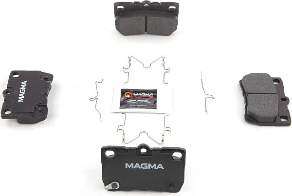 Pastilhas de freio cerâmicas MAGMA Premium PMD1113C, Traseiras