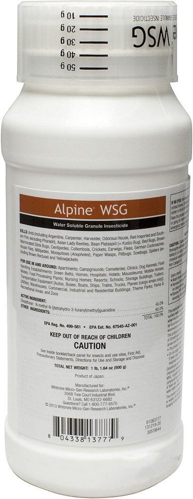 Alpino 1085 WSG 500g Frasco, Transparente