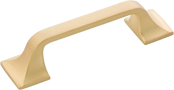 Puxadores de Armário de Cozinha Núcleo Sólido de 10 Peças Hickory Hardware, Alças de Armário de Luxo, Ferragens para Portas e Gavetas de Cômoda, Centro de Furo de 3 Polegadas