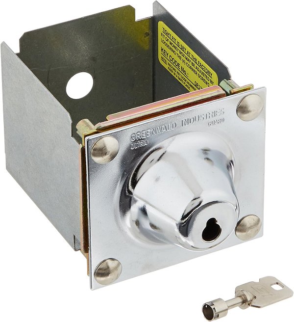 Greenwald Industries 8-1175 Caixa de Moedas OEM Genuína para Aparelhos de Lavanderia.