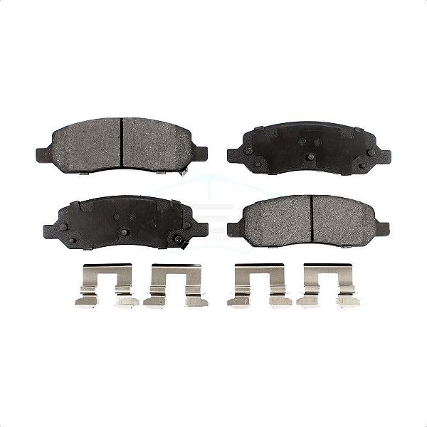 Pastilhas de freio traseiras de disco de cerâmica TEC-1172 para Buick Lucerne Cadillac DTS 2006-2011.