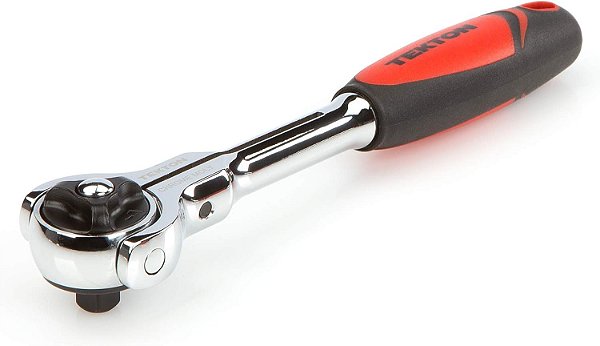 Chave catraca de liberação rápida com cabeça giratória de 1/4 polegada x 5 polegadas TEKTON | 1490