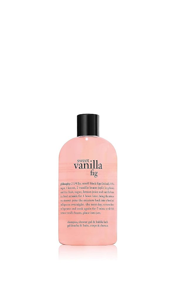 Shampoo, gel de banho e banho de espuma da filosofia, 16 oz