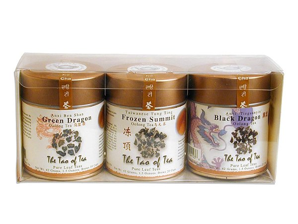 Amostrador de Chá Oolong The Tao of Tea, Caixa com 3 Unidades